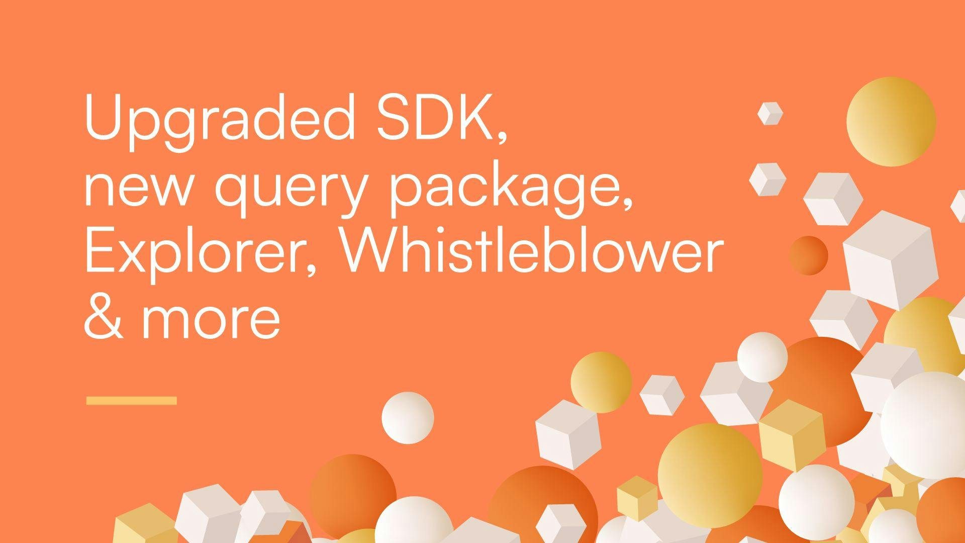 New from Irys: Upgraded SDK, query package, Explorer, Whistleblower, and more